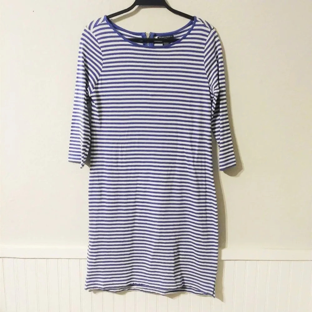 Chelsea & Theodore Striped Pencil‎ Dress PM